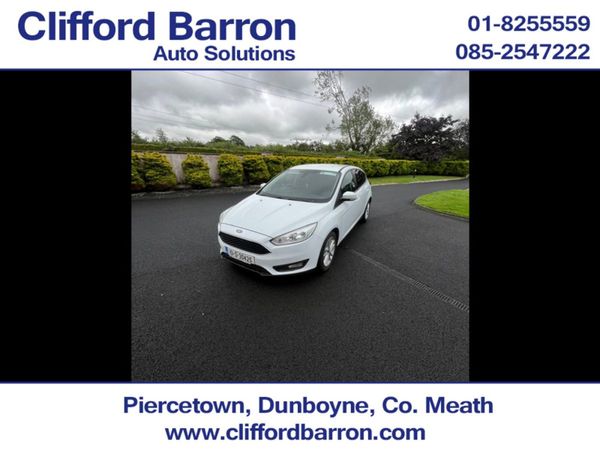 Ford Focus Hatchback, Diesel, 2015, White