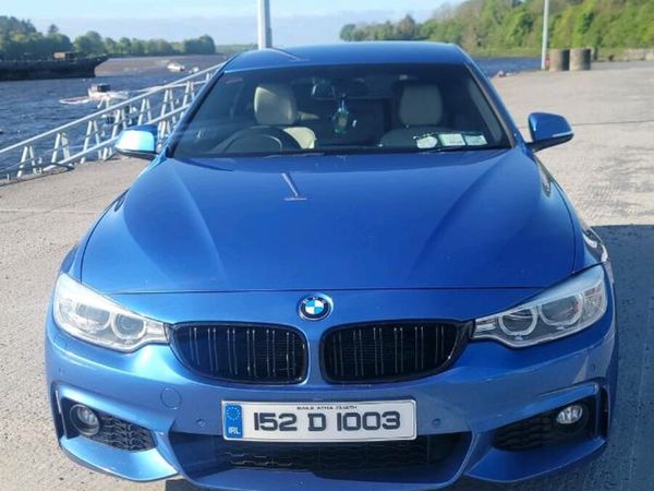 BMW 4-Series Saloon, Diesel, 2015, Blue