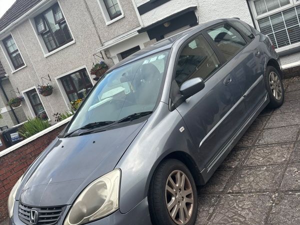 Honda Civic Hatchback, Petrol, 2005, Grey