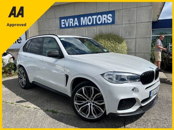 BMW X5 SUV, Petrol Plug-in Hybrid, 2016, White
