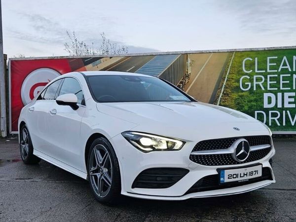 Mercedes-Benz CLA Coupe, Diesel, 2020, White