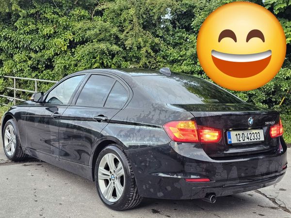 BMW 3-Series Saloon, Diesel, 2012, Black