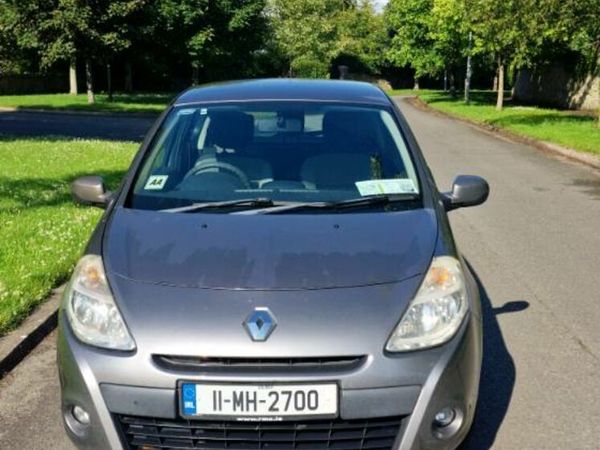 Renault Clio Hatchback, Ethanol Petrol, 2011, Grey