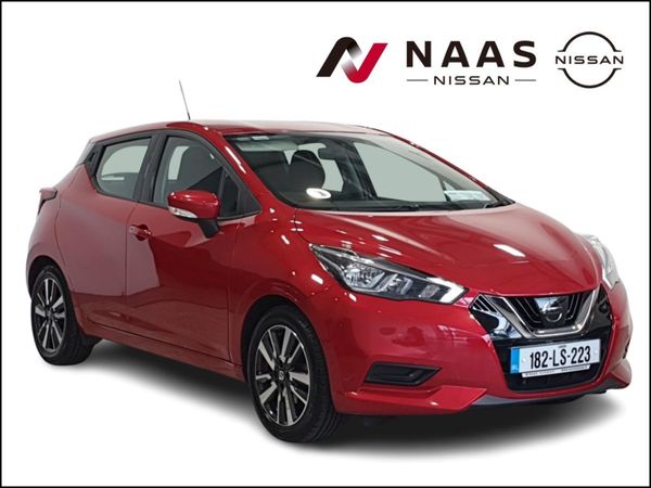 Nissan Micra Hatchback, Petrol, 2018, Red