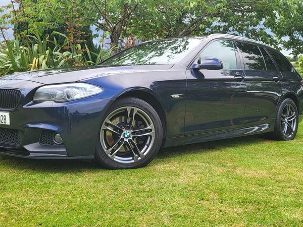 BMW 5-Series Estate, Diesel, 2012, Blue