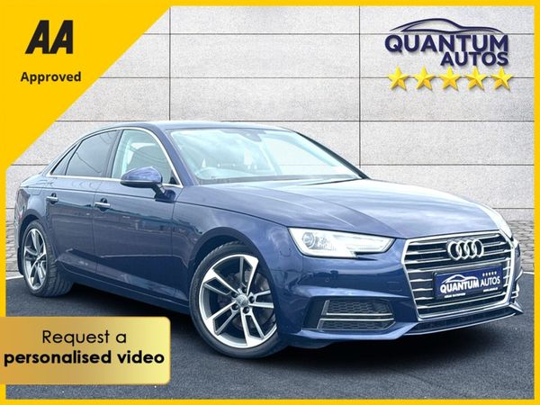 Audi A4 Saloon, Diesel, 2019, Blue