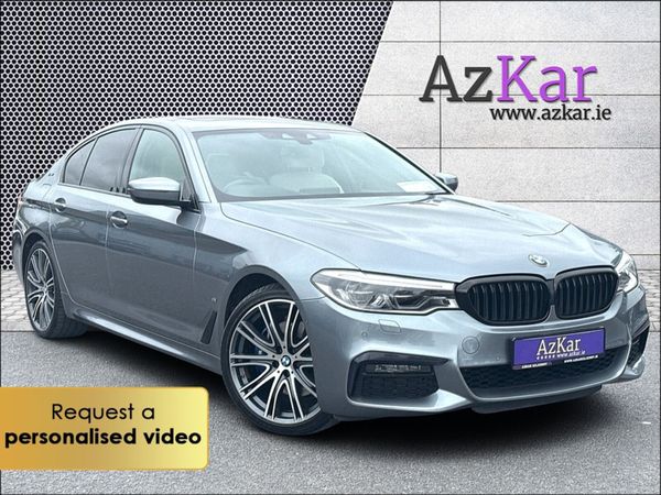 BMW 5-Series Saloon, Petrol Plug-in Hybrid, 2019, Grey