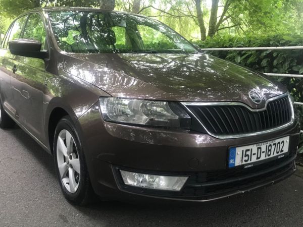 Skoda Rapid Hatchback, Diesel, 2015, Brown