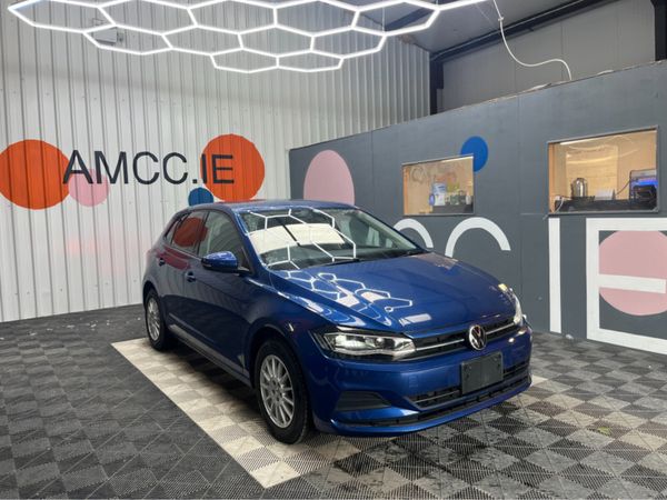 Volkswagen Polo Hatchback, Petrol, 2021, Blue