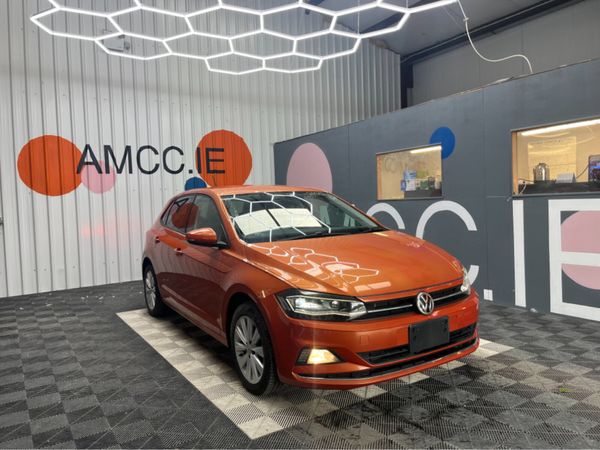 Volkswagen Polo Hatchback, Petrol, 2018, Orange