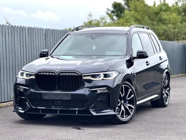BMW X7 Estate, Diesel Hybrid, 2021, Black