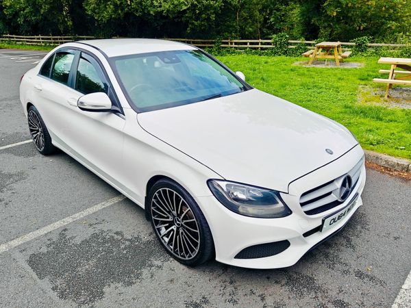 Mercedes-Benz C-Class Saloon, Diesel, 2014, White