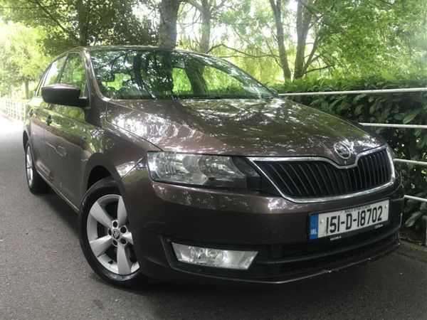 Skoda Rapid Hatchback, Diesel, 2015, Brown