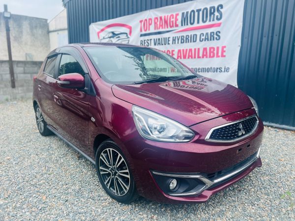 Mitsubishi Mirage Hatchback, Petrol, 2016, Red
