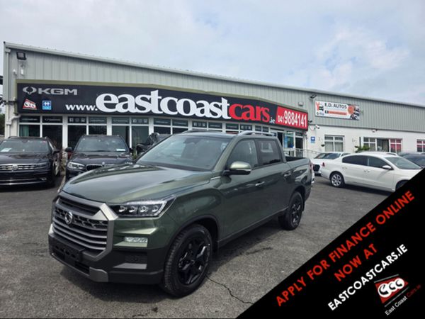 KGM Musso Pick Up, Diesel, 2025, Green