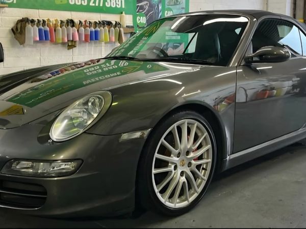 Porsche 911 Convertible, Petrol, 2005, Grey