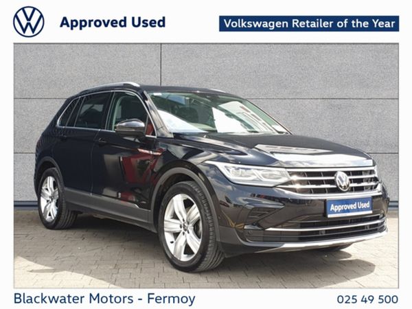 Volkswagen Tiguan Estate, Diesel, 2022, Black