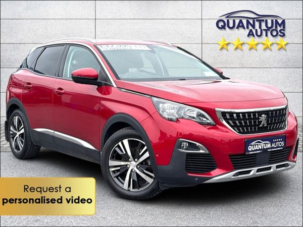 Peugeot 3008 SUV, Diesel, 2018, Red