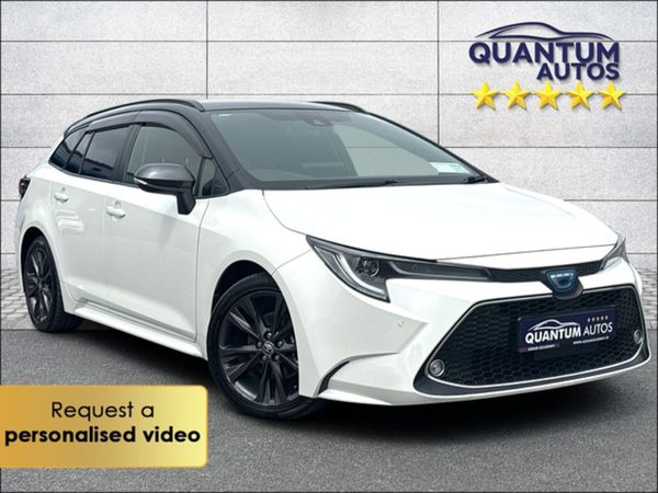 Toyota Corolla Estate, Petrol Hybrid, 2021, White