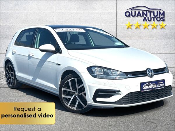 Volkswagen Golf Hatchback, Petrol, 2018, White