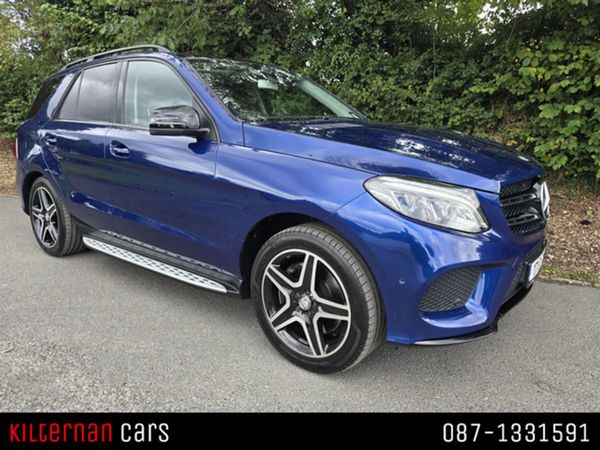 Mercedes-Benz GLE SUV, Petrol Plug-in Hybrid, 2017, Blue