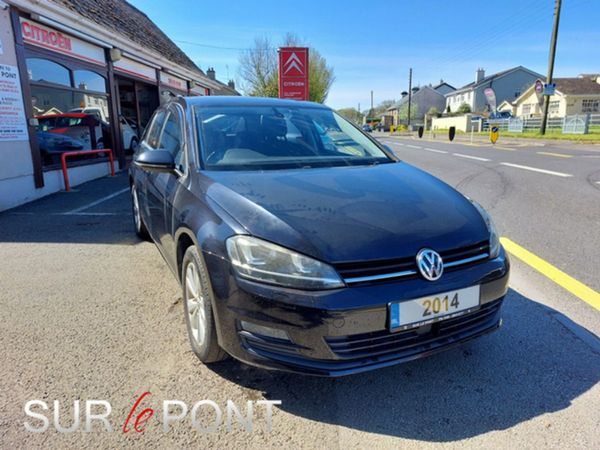 Volkswagen Golf Hatchback, Petrol, 2014, Blue