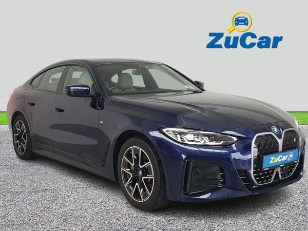 BMW i4 Saloon, Electric, 2022, Blue