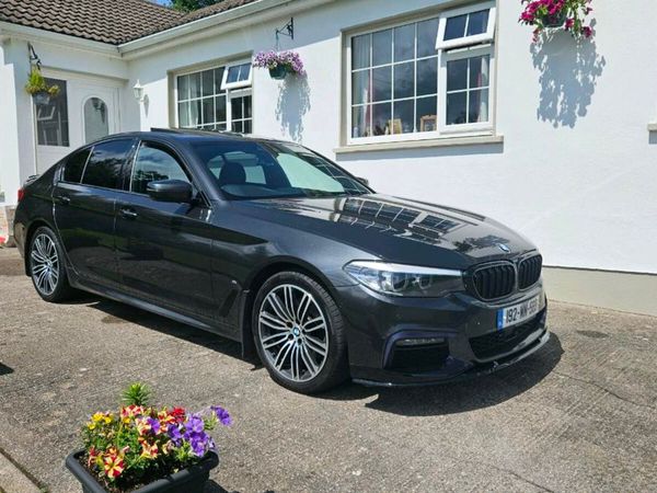 BMW 5-Series Saloon, Petrol Plug-in Hybrid, 2019, Grey