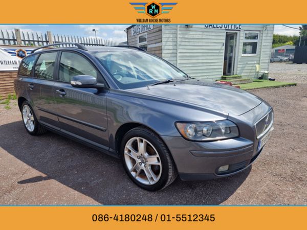 Volvo V50 Estate, Petrol, 2007, Grey