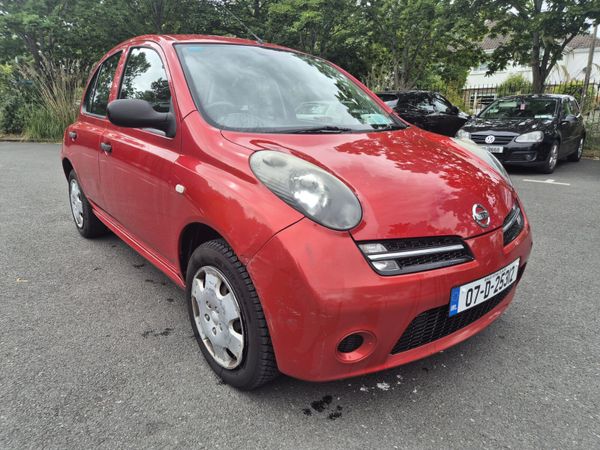 Nissan Micra Hatchback, Petrol, 2007, Red