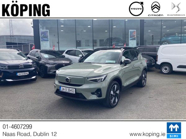 Volvo XC40 SUV, Electric, 2024, Green