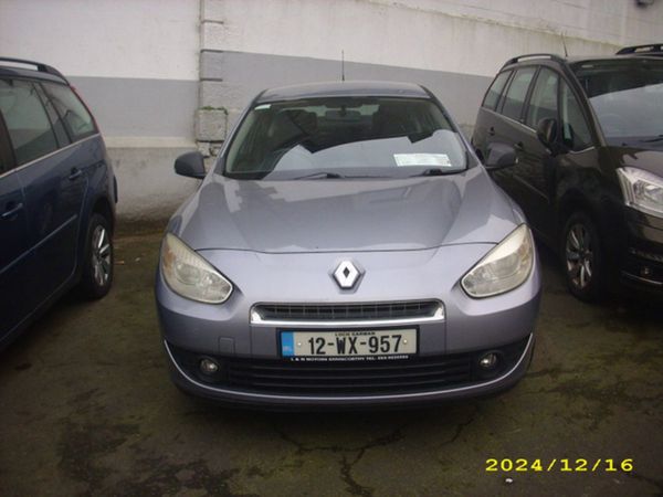 Renault Fluence Saloon, Diesel, 2012, Blue