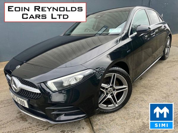 Mercedes-Benz A-Class Saloon, Hybrid, 2020, Black
