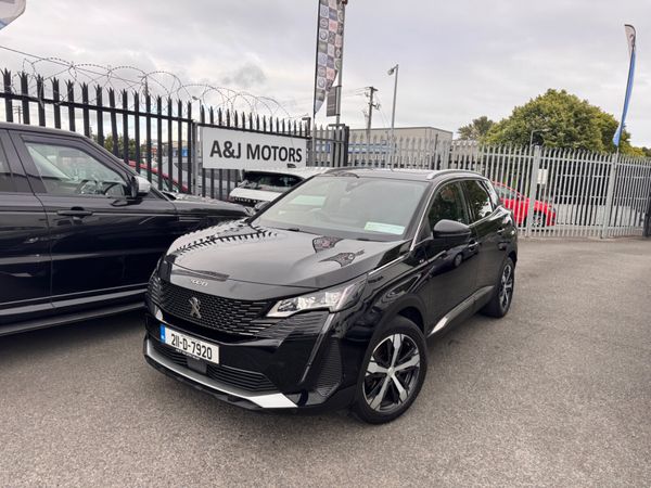 Peugeot 3008 MPV, Petrol, 2021, Black
