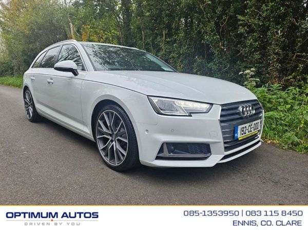 Audi A4 Estate, Petrol, 2019, White