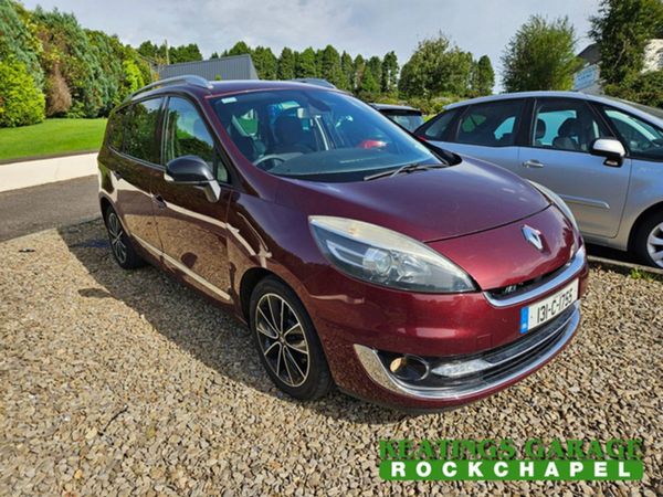 Renault Grand Scenic MPV, Diesel, 2013, Red