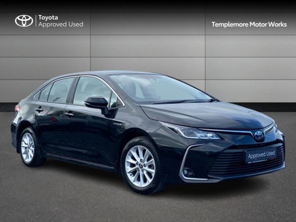 Toyota Corolla Saloon, Hybrid, 2022, Black