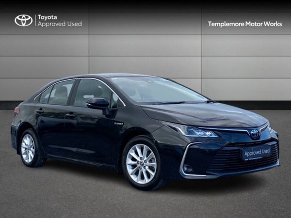 Toyota Corolla Saloon, Hybrid, 2022, Black