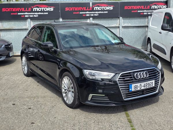 Audi A3 Hatchback, Petrol Plug-in Hybrid, 2018, Black