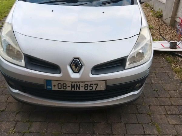 Renault Clio Hatchback, Petrol, 2008, Silver