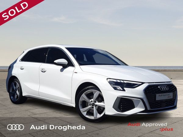 Audi A3 Hatchback, Petrol Plug-in Hybrid, 2023, White