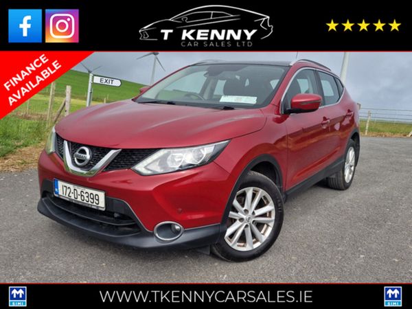 Nissan Qashqai MPV, Diesel, 2017, Red