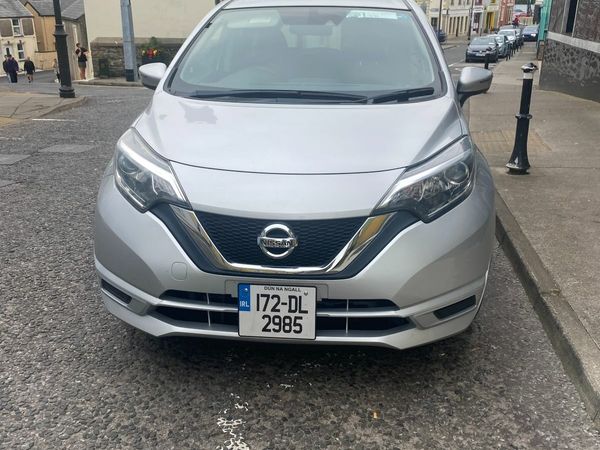 Nissan Note MPV, Petrol, 2017, Silver