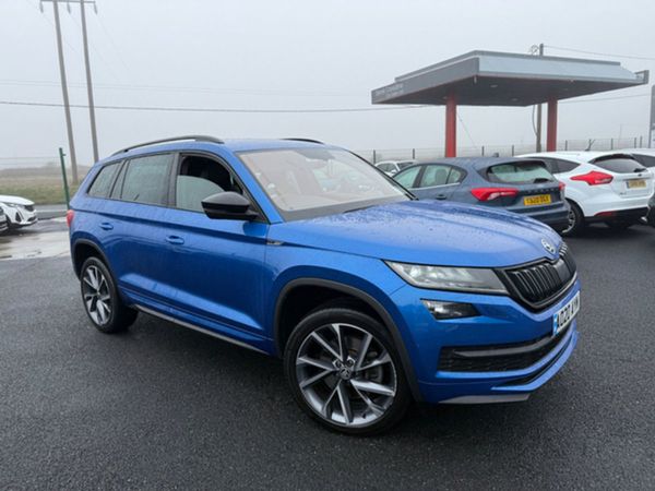 Skoda Kodiaq Estate, Diesel, 2020, Blue
