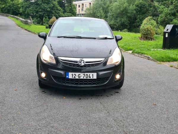 Vauxhall Corsa Hatchback, Petrol, 2012, Black