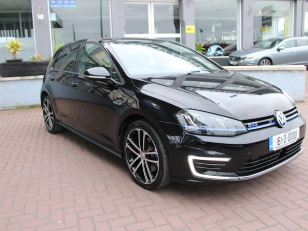 Volkswagen Golf Hatchback, Petrol Hybrid, 2016, Black