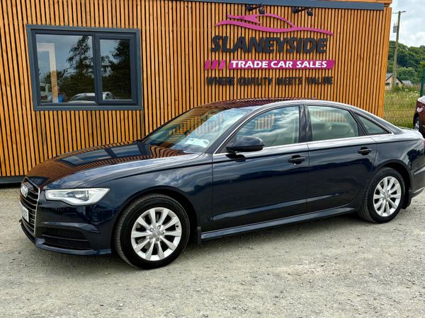 Audi A6 Saloon, Diesel, 2016, Blue