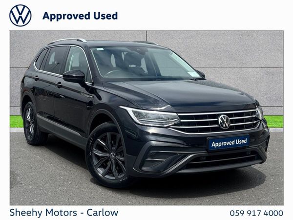 Volkswagen Tiguan Allspace SUV, Diesel, 2023, Black