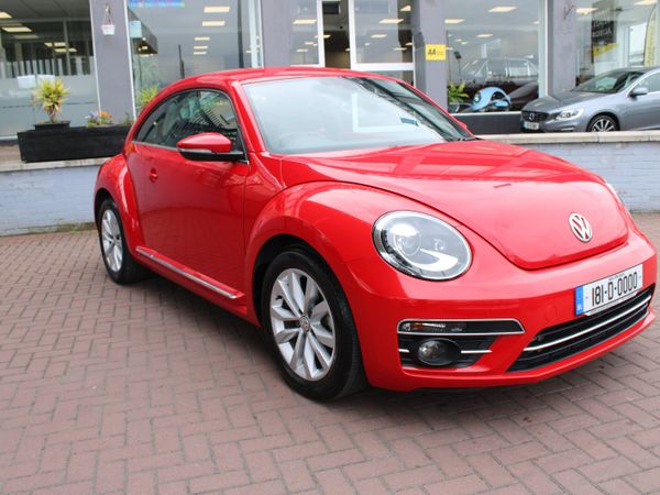 Volkswagen Beetle Coupe, Petrol, 2018, Red