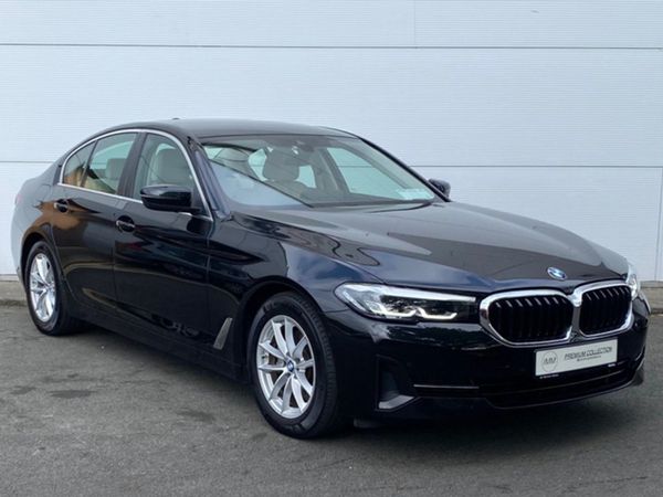 BMW 5-Series Saloon, Diesel, 2021, Black